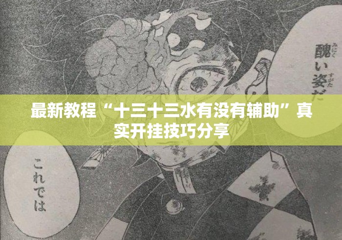 最新教程“十三十三水有没有辅助”真实开挂技巧分享