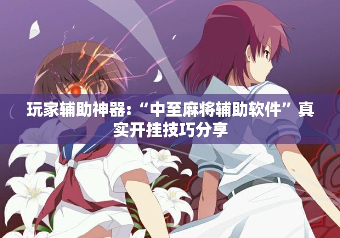 玩家辅助神器:“中至麻将辅助软件	”真实开挂技巧分享