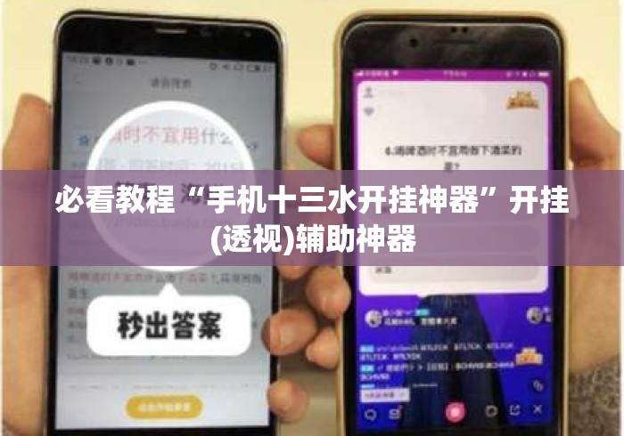 必看教程“手机十三水开挂神器”开挂(透视)辅助神器