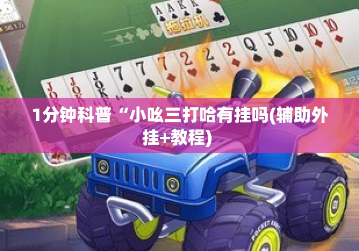 1分钟科普“小吆三打哈有挂吗(辅助外挂+教程) 
