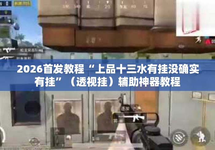 2026首发教程“上品十三水有挂没确实有挂”（透视挂）辅助神器教程