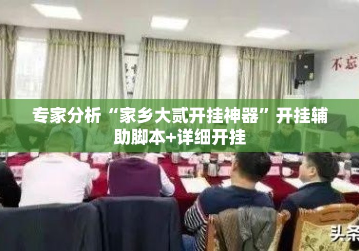 专家分析“家乡大贰开挂神器”开挂辅助脚本+详细开挂