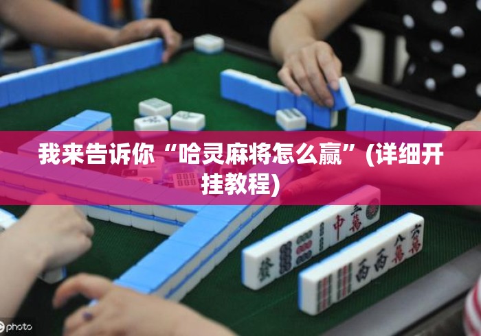 我来告诉你“哈灵麻将怎么赢”(详细开挂教程)
