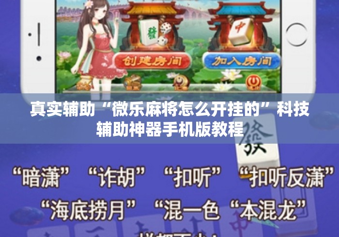真实辅助“微乐麻将怎么开挂的	”科技辅助神器手机版教程