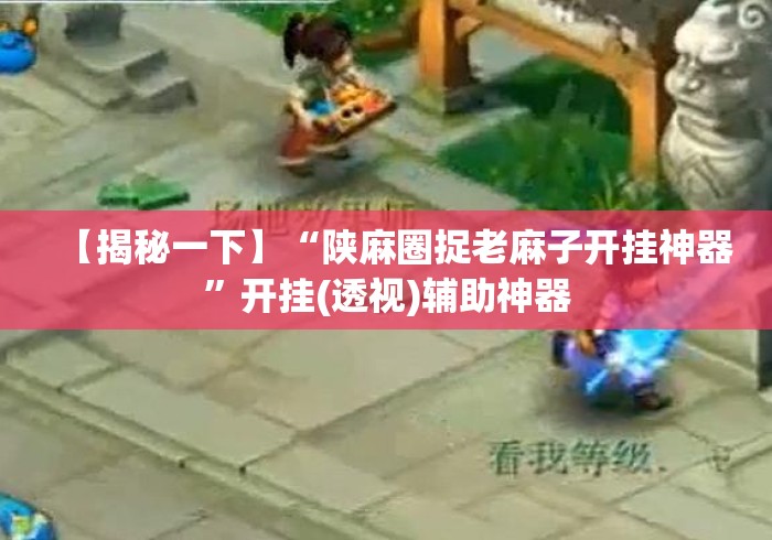 【揭秘一下】“陕麻圈捉老麻子开挂神器”开挂(透视)辅助神器