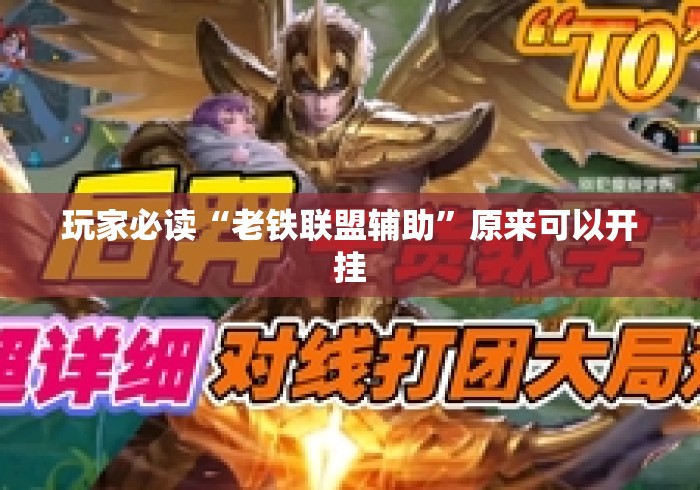 玩家必读“老铁联盟辅助”原来可以开挂