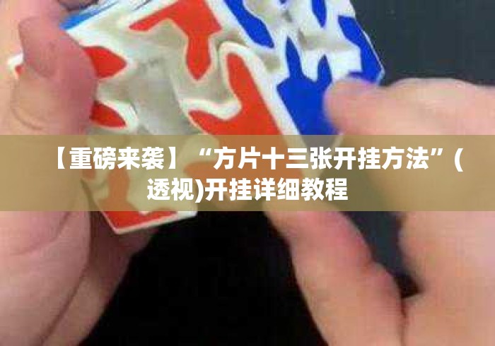 【重磅来袭】“方片十三张开挂方法”(透视)开挂详细教程