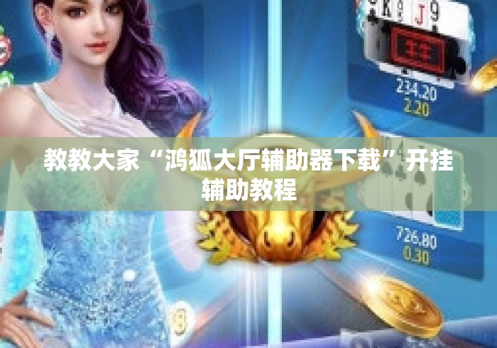 教教大家“鸿狐大厅辅助器下载	”开挂辅助教程