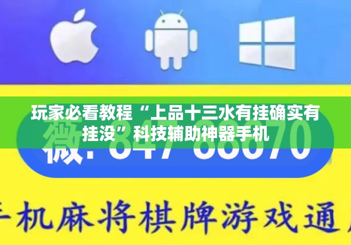 玩家必看教程“上品十三水有挂确实有挂没”科技辅助神器手机