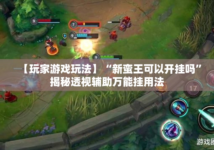 【玩家游戏玩法】“新蛮王可以开挂吗”揭秘透视辅助万能挂用法